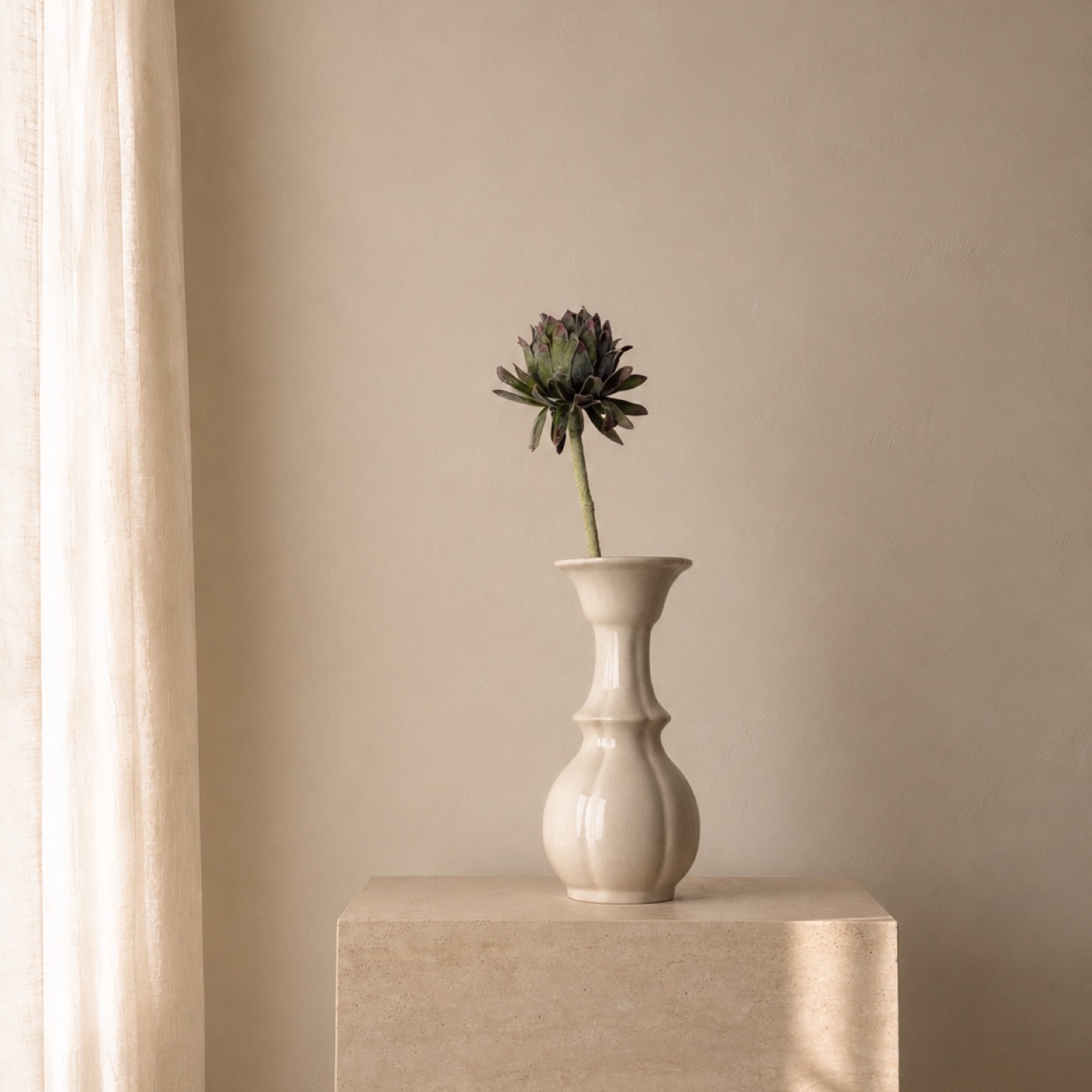 Smoked Thistle Petite Vase