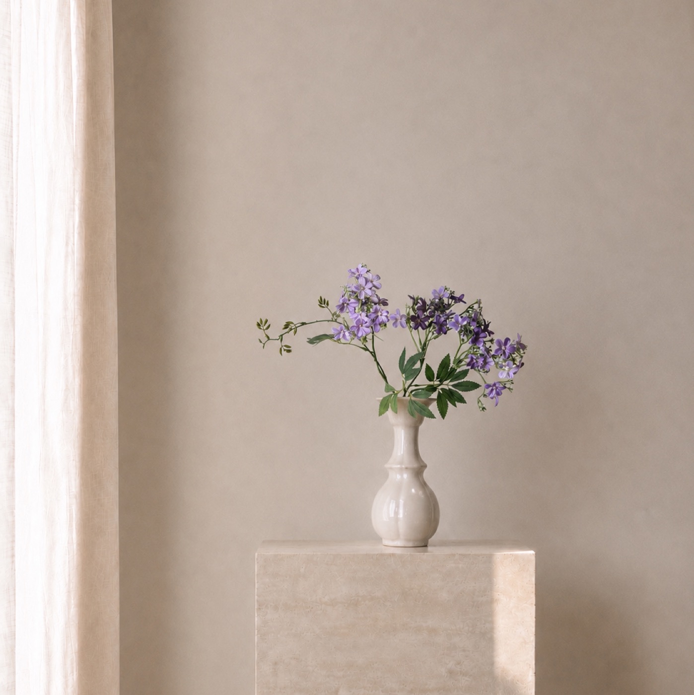Lavender Field Bud Vase