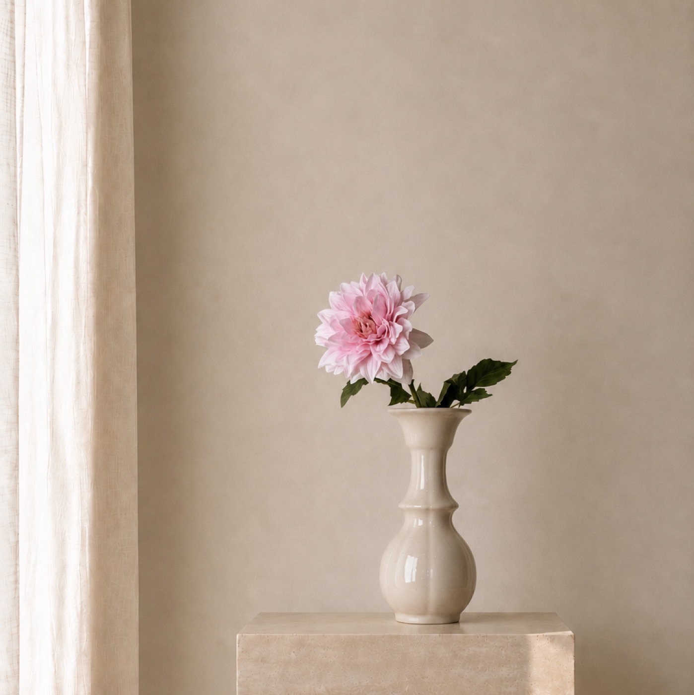 Blush Carnation Petite Vase
