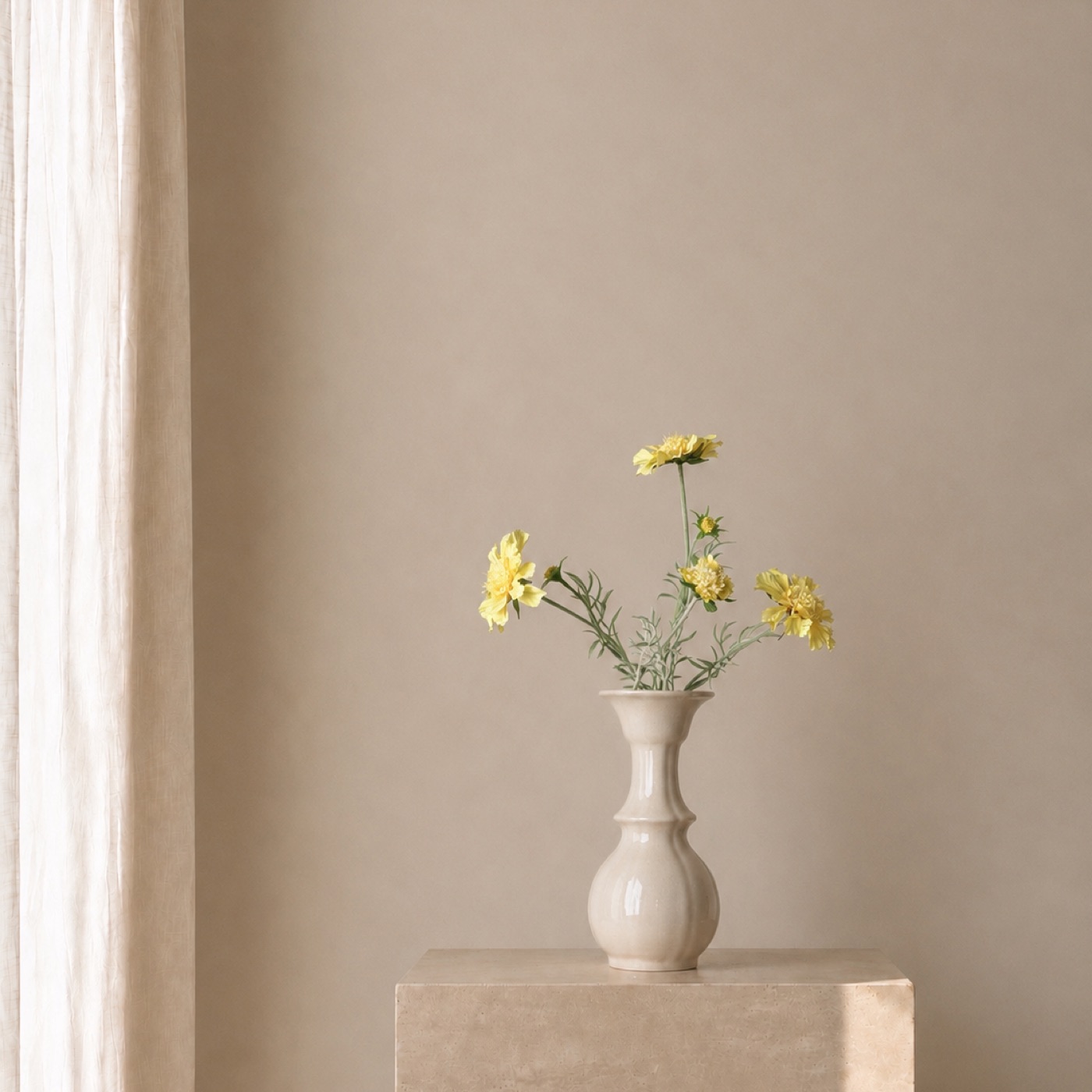 Lemon Buttercup Petite Vase