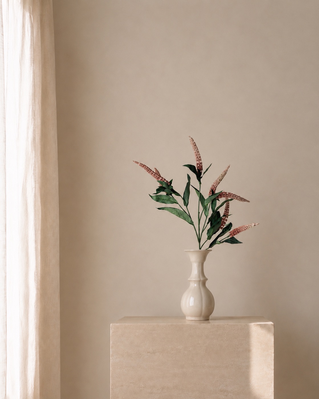 Willow Herb Branch Vase