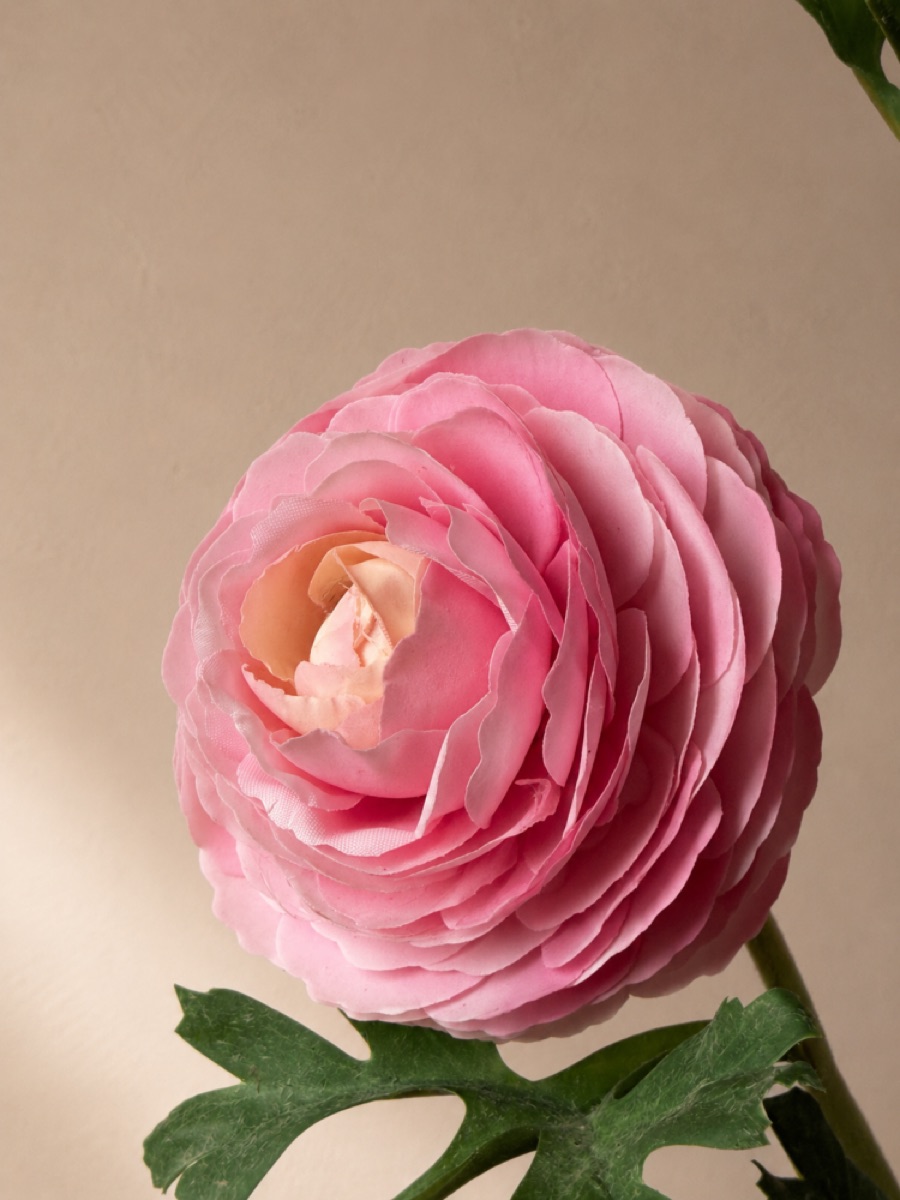 Real-Touch Lisianthus Spray, 3-Bloom (Pink) — detail 2