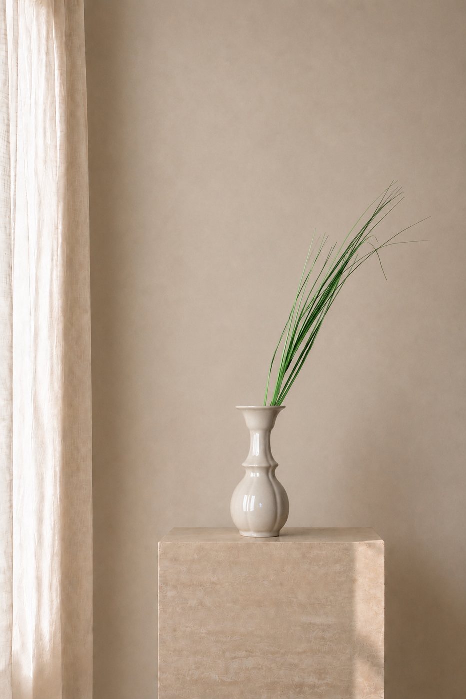 Eau de Nil Grass Stem Vase