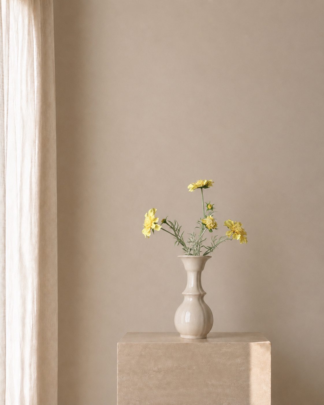 Lemon Buttercup Petite Vase